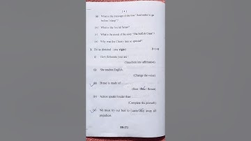 B.com 3rd Year English Language (Foundation Course) Paper 2022