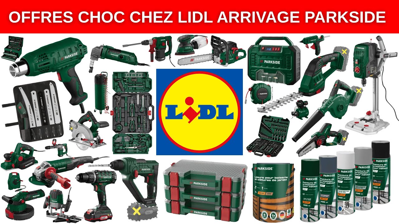 Catalogue LIDL Parkside du 7 août 2025 | Super promos, outils en folie
