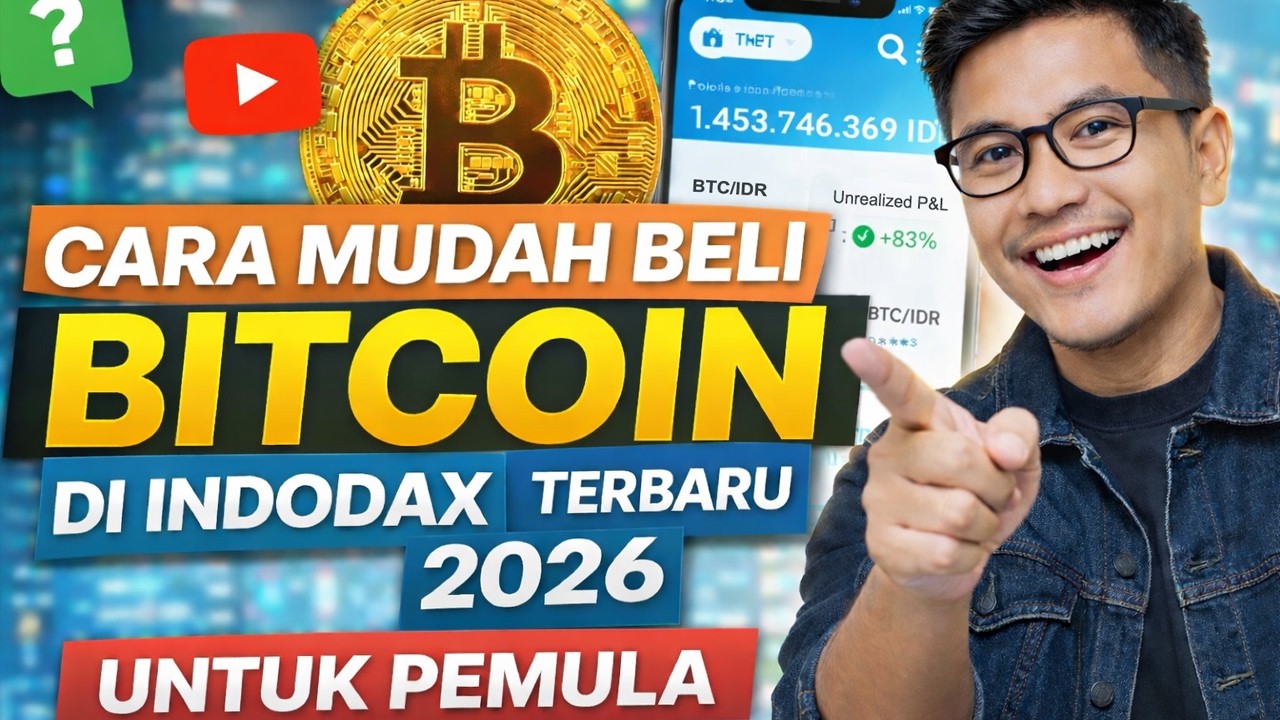 Tutorial Beli Bitcoin di INDODAX Terbaru 2026 Bagi Pemula | BKD tutorials Nabung Bitcoin Eps.14 2026