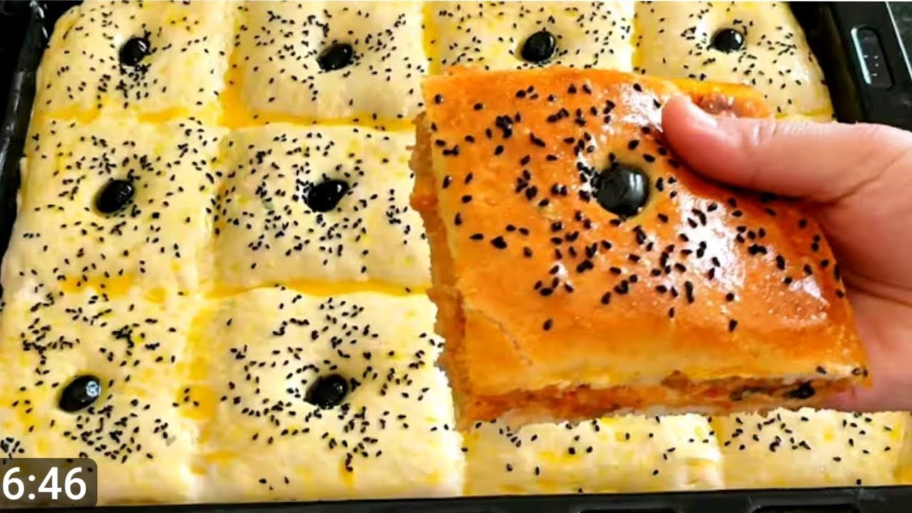 خبز محشي⛔️من اروع ما جربت  خفيف وسهل التحضير 👍 هذي الوصفة لازم تحتفظي بيها لشهر رمضان ديري بيها حالة