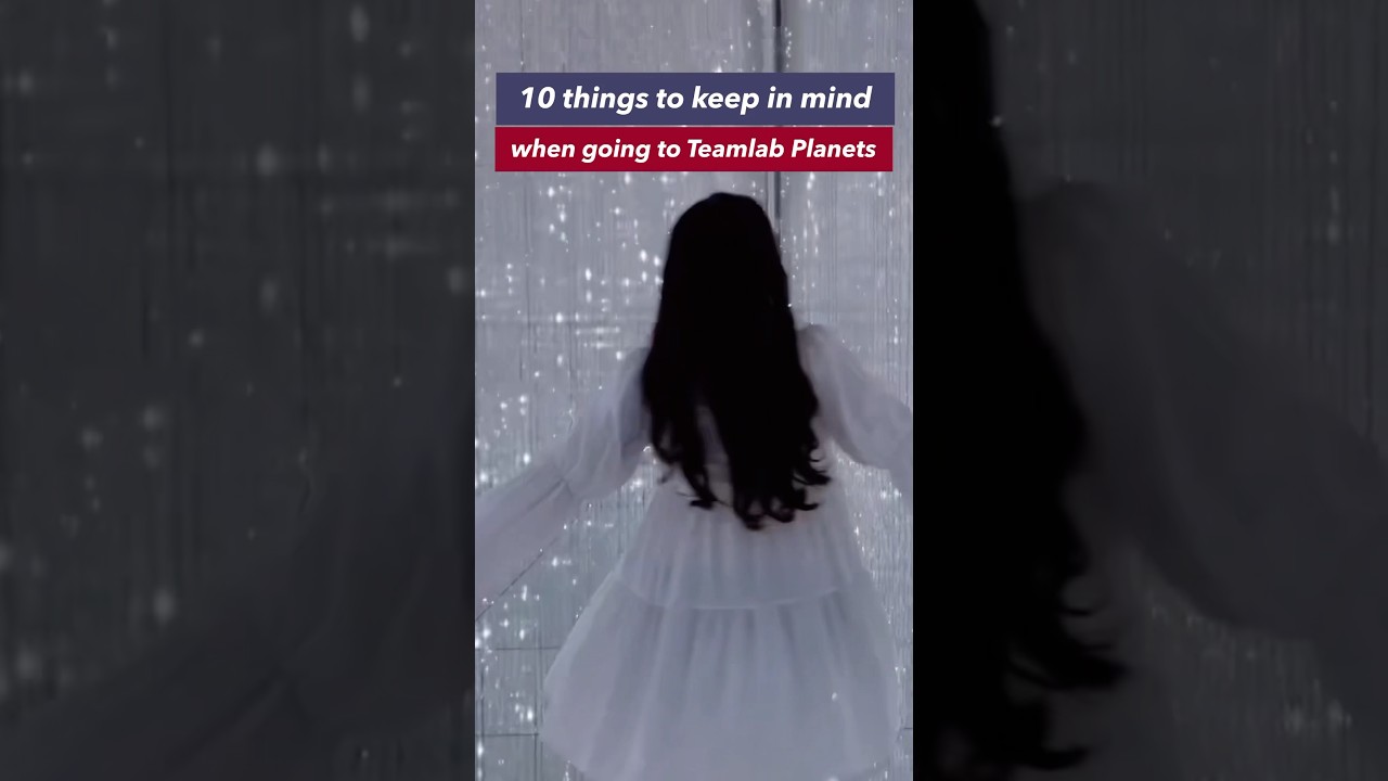 10 TIPS for TEAMLAB PLANETS 👀