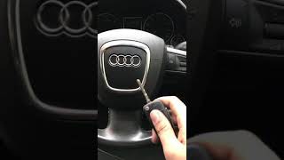 how to reprogram your key on audi after changing replacing battery