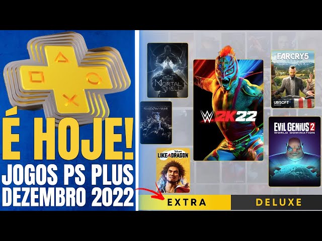 Jogos grátis no Playstation Plus para Dezembro de 2022
