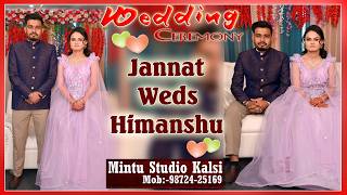 🔴Wedding Ceremony || Jannat Weds Himanshu || Live By Mintu Studio Kalsi Mob:-98724-25169