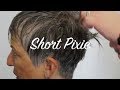 Short Pixie Haircut Tutorial