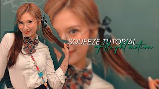Squeeze Tutorial || Alight motion tutorial || Peacherii🍑🍒 screenshot 5
