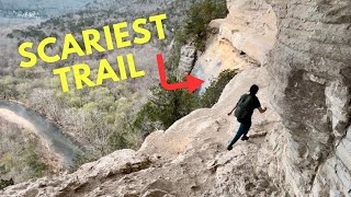Scariest Trail in the Ozarks? Goat Trail - Big Bluff: Arkansas