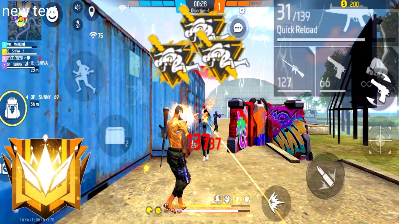 Free Fire Max op headshot CS rank Free Fire Clash Squad Free Fire