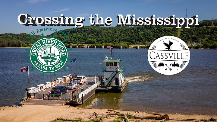 Cassville Car Ferry - Crossing the Mississippi