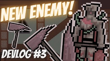 DEVLOG # 3 - New Enemy!! - Felid Maisonette #indie #devlog