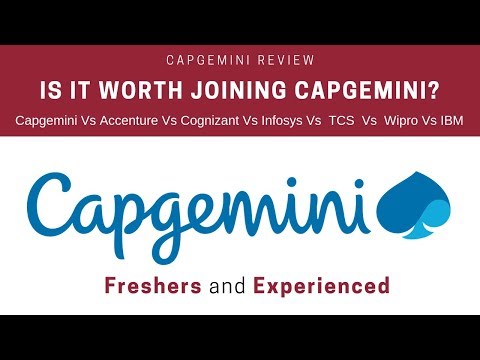 Is it worth joining Capgemini? Capgemini review, Capgemini for freshers and experienced