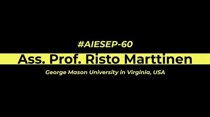 AIESEP's 60 for 60 - Risto Marttinen