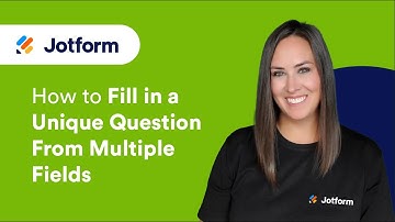 How to Have Unique Questions Using Multiple Fields