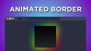 Learn CSS Border Animations in Just 4 Minutes | Glowing & Spinning Effects
