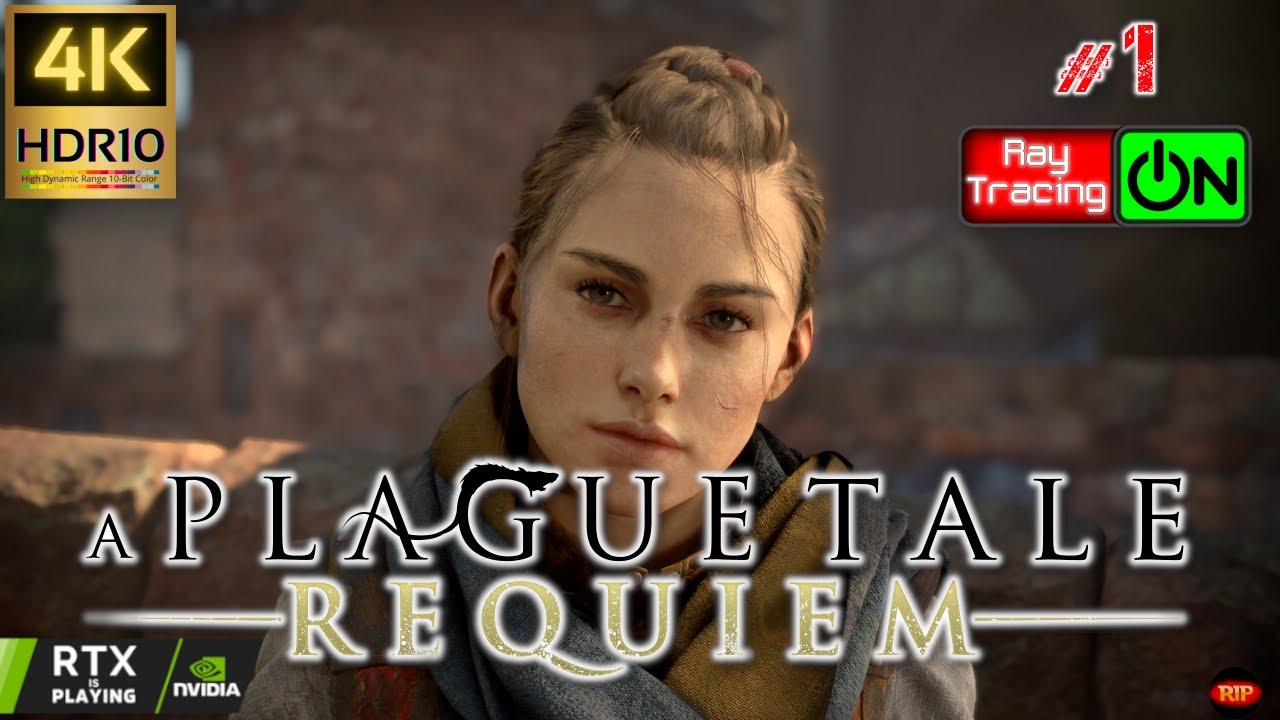 A Plague Tale: Requiem (2022) (PC) - The First 45 Minutes of Gameplay in 4K HDR10 60FPS RTX On
