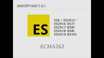 Javascript คืออะไร 2 : รีวิวประวัติของ Javascript หรือ ECMA Script