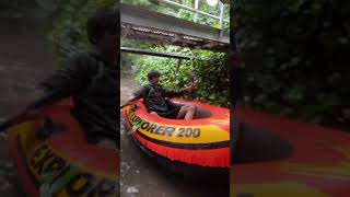 Rafting In The Sewer #shorts