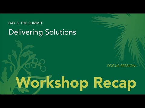 KAUST Workshop for Sustainable Food Security: DAY 3 - Workshop Recap