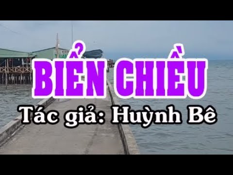 Karaoke vọng cổ BIỂN CHIỀU - DÂY KÉP