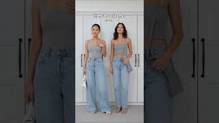 Jeans & top colour guide you must know 👖❤️ | #fashion | Created with AI & human creative direction