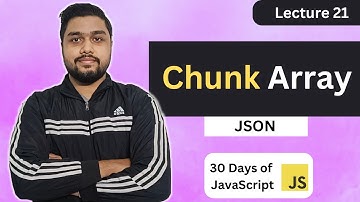 Chunk Array | Leetcode 2677 | JSON | 30 Days of JavaScript #javascript #leetcode