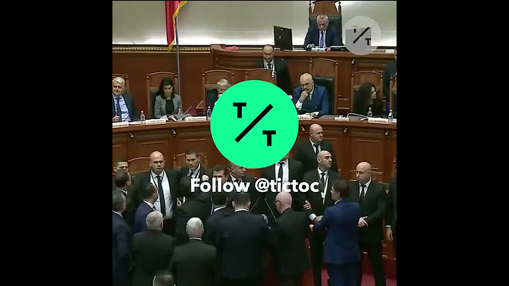 Albanian Lawmaker Splatters Prime Minister with Ink