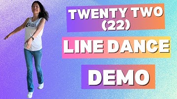 Twenty Two 22 Line Dance Demo by Seattle Line Dance