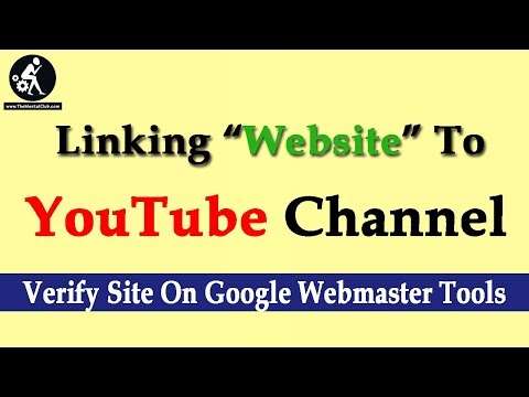 How To Add Website to YouTube Channel and Verify It