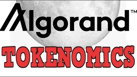 Algorand Tokenomics - AKA Algo - AKA Future Millionaires???