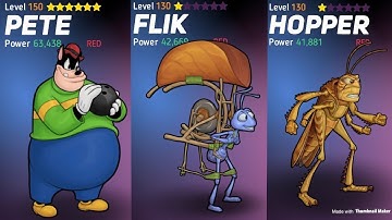 Disney Heroes: Battle Mode - Chapter 41 with Pete, Flik, and Hopper