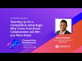 Teaming up for a Competitive Advantage | Jarod Greene | Competitive Enablement Summit 2021