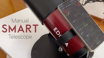 Turn Any Manual Telescope into a Smart Telescope - AstroHopper Smartphone App with EDISLA Astra 114