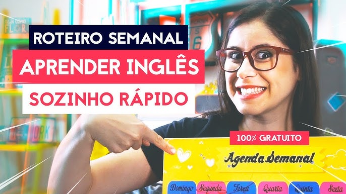 Inglês - Cronograma de estudos e gramática