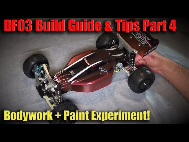 Cool Custom Rattle Can Paint Job! How To Spray An RC Body With Duratrax RC  Car Paint