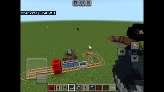 Easy Alternating Waterdrop Redstone Rollercoaster - Minecraft Pocket Edition