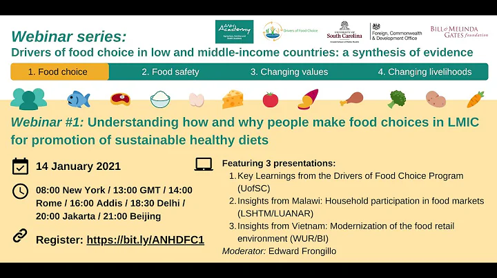Webinar: Understanding how and why people make food choices in LMIC - DayDayNews