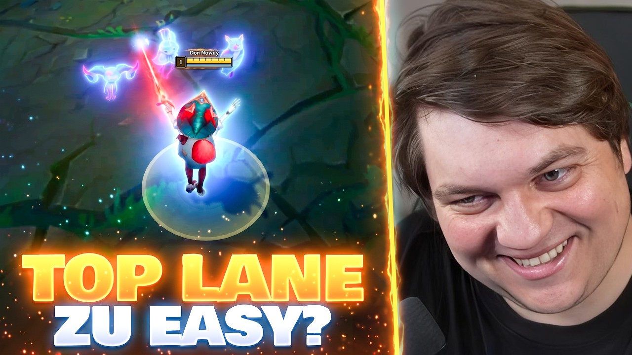 Top Lane ist ZU EASY für Challenger?
