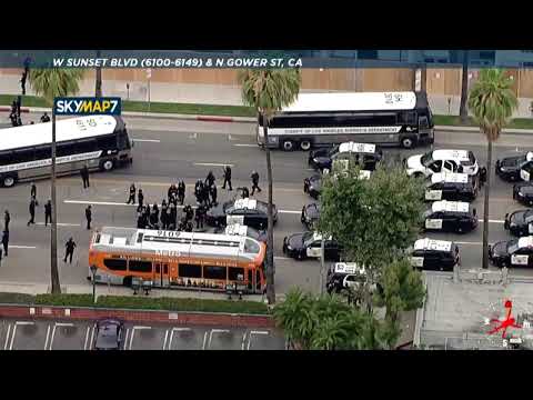 LIVE: Protest in Van Nuys, downtown LA, Westwood over George Floyd's death | ABC7 Los Angeles