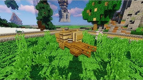 MInecraft Medieval Cart Tutorial (Medium-size)