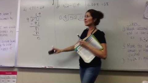 Chapter 3 Lesson 8 Divide Decimals by Decimals