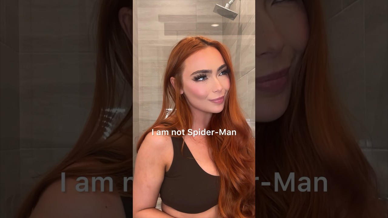 I guess the secret is out 🤷‍♀️🕷️ #spiderverse #spiderman