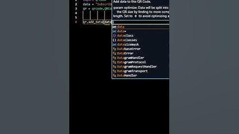 🔥Create Your Own Custom QR Code😎In Python🐍| #shorts