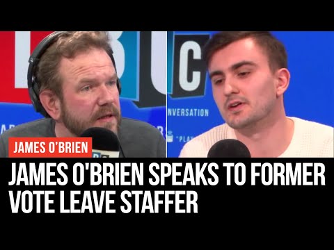 James O'Brien Speaks To Former Vote Leave Staffer Oliver Norgrove