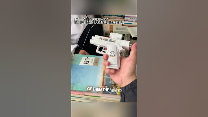 This water gun has a funny twist 😂