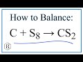 Chemical Reactions and Balancing Equations