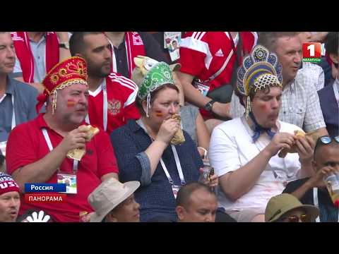 Троица болельщиков в кокошниках на матче Испания — Россия покорила сердца интернет-пользователей