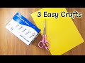 3 easy paper crafts for school in tamil  crafts in tamil  priyauma crafts