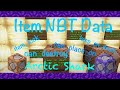 Minecraft bedrock item nbt data keepondeath itemlock canplaceon candestroy