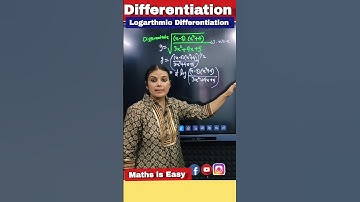 Logarthmic Differentiation 🔥 | Differentiation Class 12 #derivatives #shorts #ytviral #class12maths