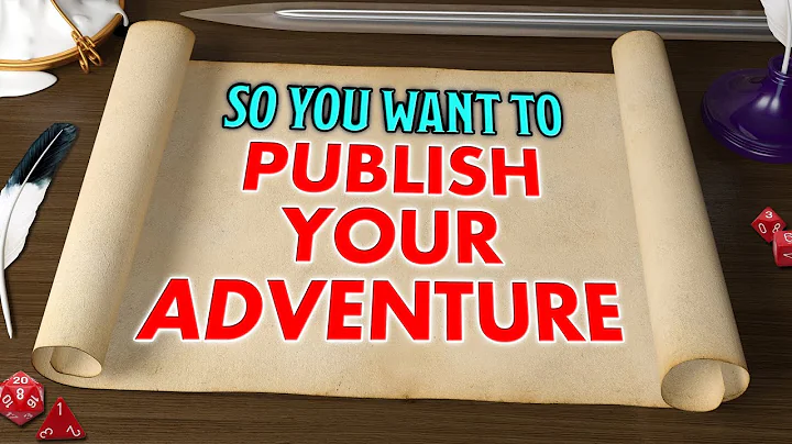 20 Tips for Publishing Your RPG Adventure